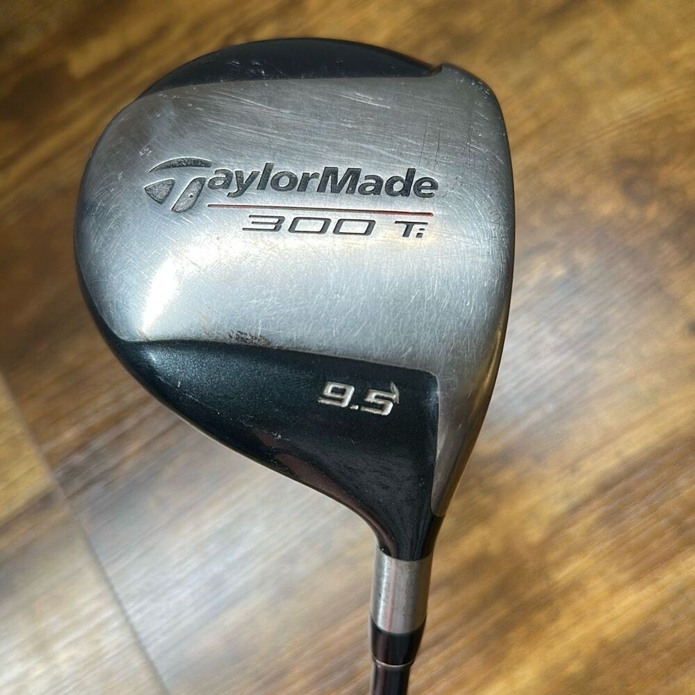 Taylormade 300‎ Ti Driver 9.5° Tour Regular Flex S-90 Shaft Right Handed